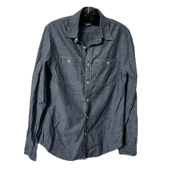 Ralph Lauren Denim & Supply Shirt Womens S Cotton Chambray Western Button Up - Picture 1 of 7